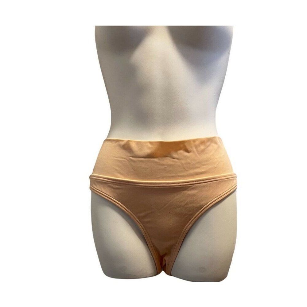 Victoria's Secret Women's High Waist Swim Bottoms Light Pink Size Small